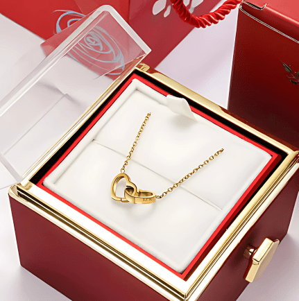 Coffret Cœur à Cœur avec collier personnalisable