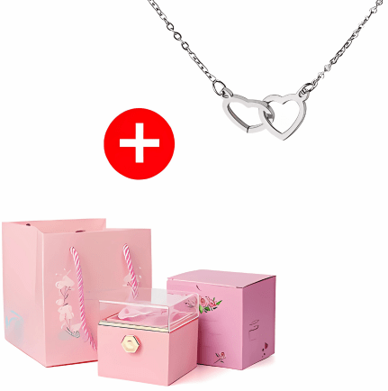 Coffret Cœur à Cœur avec collier personnalisable