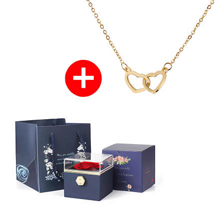 Coffret Cœur à Cœur avec collier personnalisable