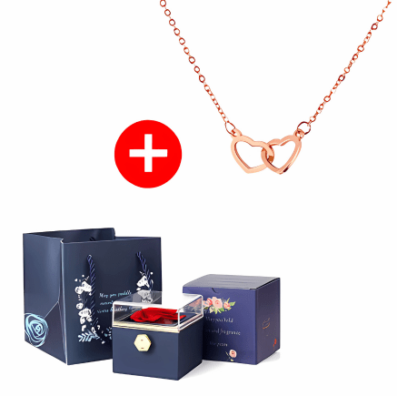 Coffret Cœur à Cœur avec collier personnalisable